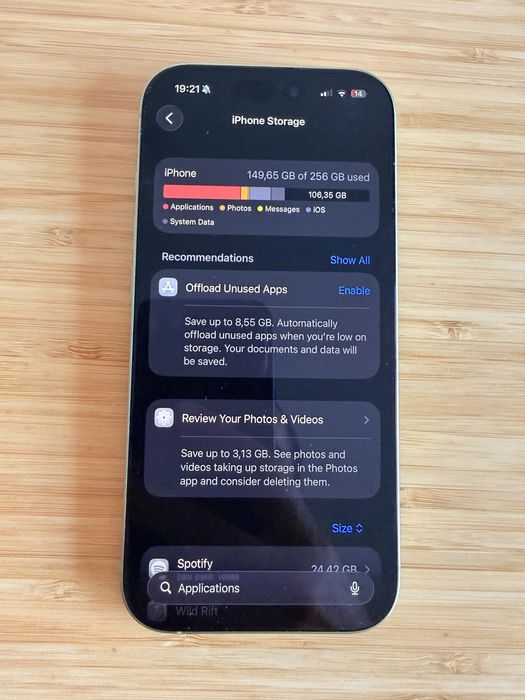 iPhone 17 256GB Verde 99%