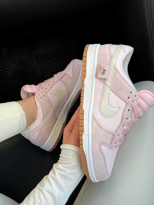 Женские кроссовки Nike Dunk Low Teddy Bear Pink 36-41 Новинка! Топ