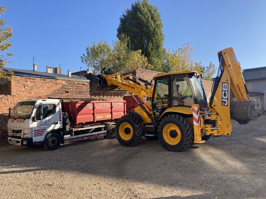 Usługi Koparko-Ładowarka, minikoparka, ładowarką teleskopową, koparką