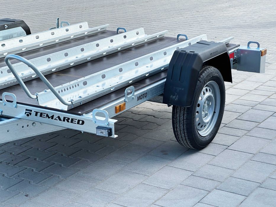 TEMARED MOTO 3 Premium DMC 750 kg na 3 motocykle podłoga sklejkowa