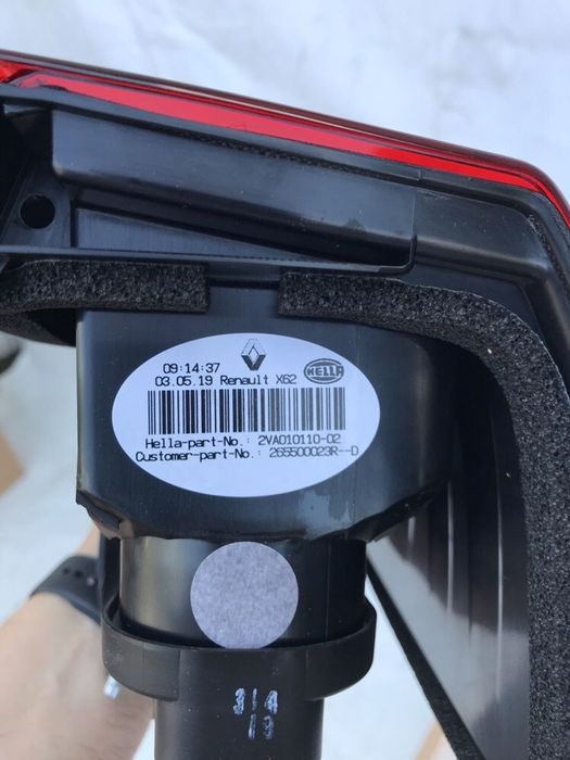 Стоп задний Мастер 3 Мовано фонарь Reno Master 3 Opel Movano Фара