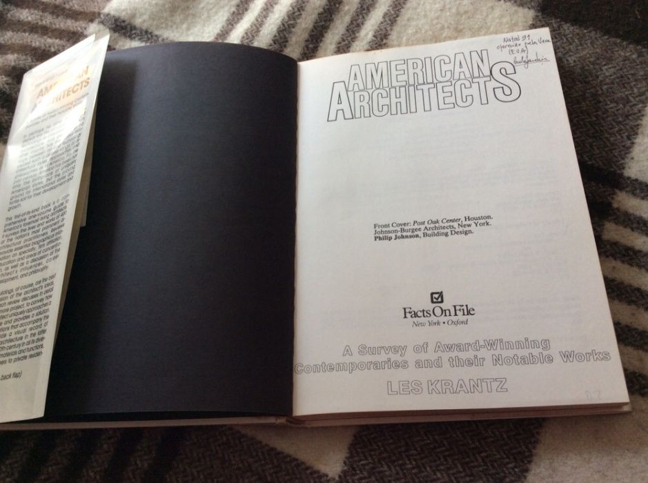 Livro sobre Arquitectura Americana