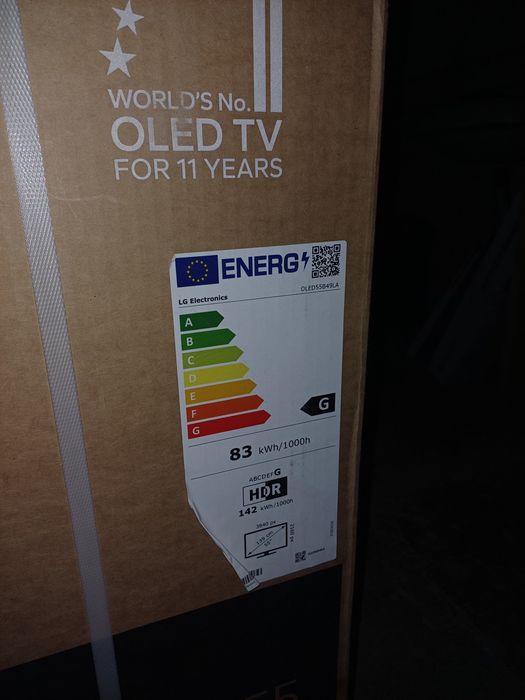 Телевізор LG OLED 55 з Німеччини новий