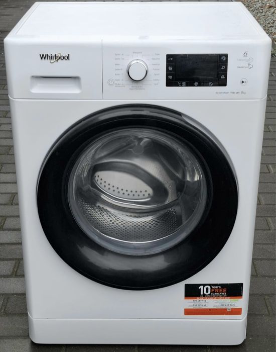 Pralka parowa Whirlpool 8kg z transportem,Gwarancja