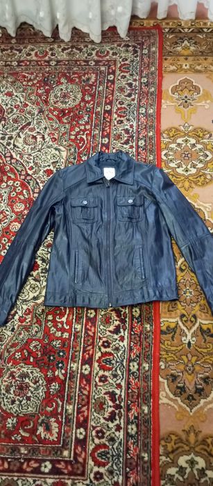 куртка tom tailor  кожа натуральная