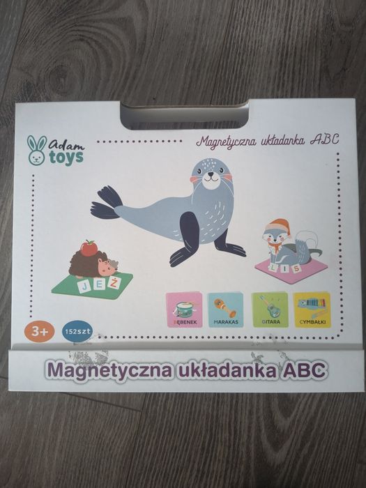 Magnetyczna układanka ABC