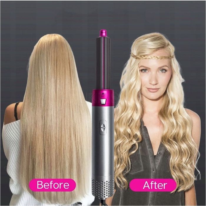 SUSZARKA Lokówka Prostownica zestaw do włosów DLA KOBIET 7w1