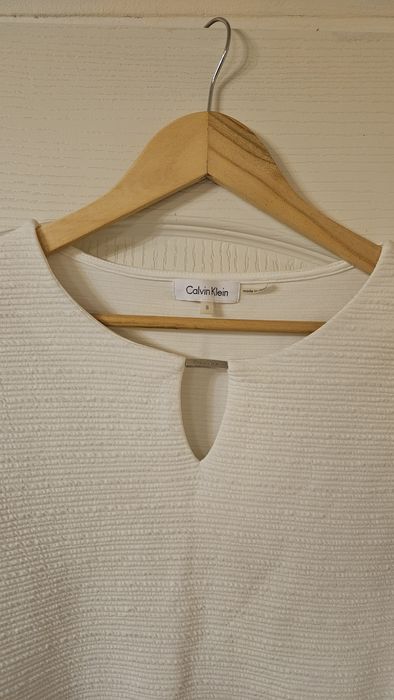 Bluzka Calvin Klein S ecru