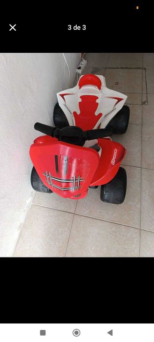 Mota criança bateria