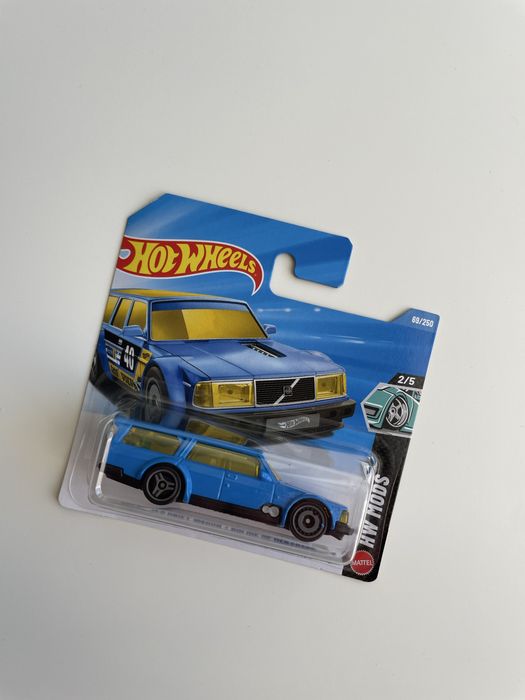 Hot Wheels Volvo 240 Drift Wagon BŁĄD (brak nadruku)