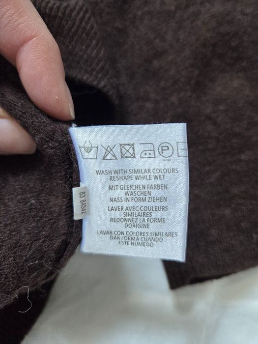Sweter GANT brązowy