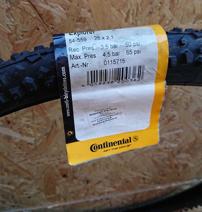 Opona MTB Continental Explorer 26x2,1 NOWA