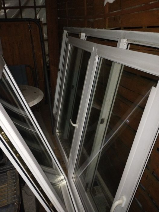 Okna z futryną (bdb stan)