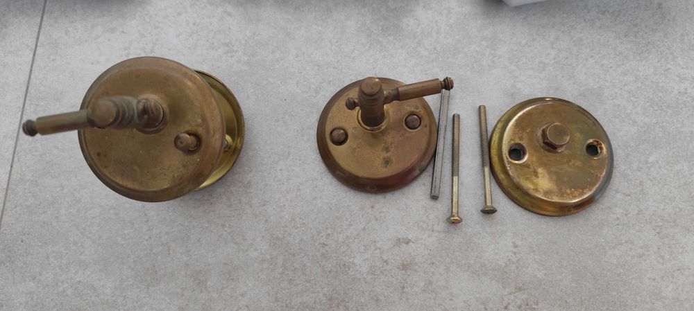 Zestaw 6 Klamek z czasów PRL