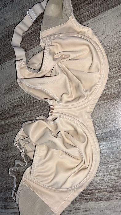 Beżowy ciałowy Biustonosz do karmienia elam 80 G