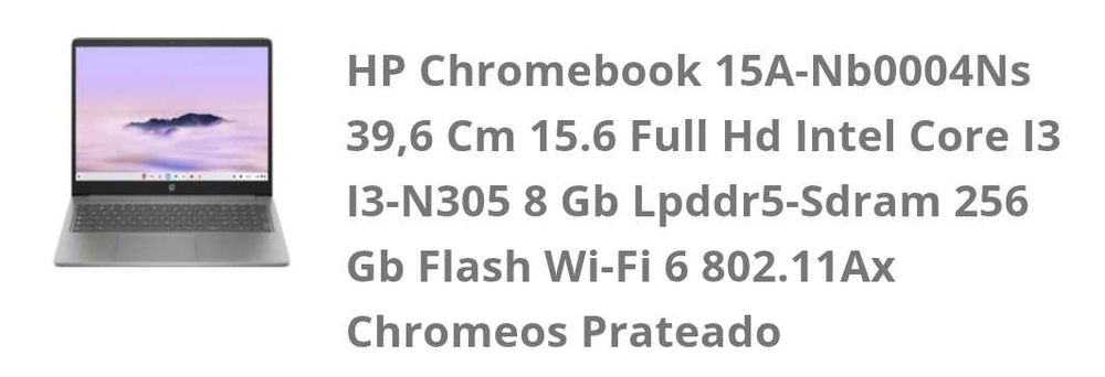 HP Chromebook 15A