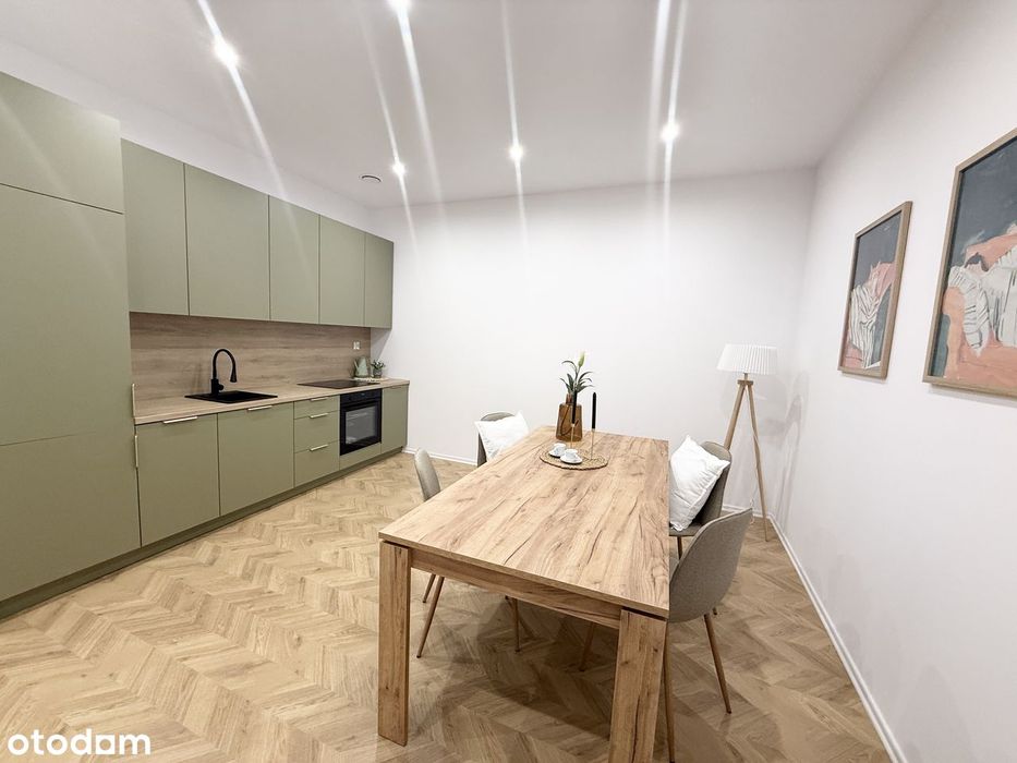 2 pokoje do zamieszkania - odnowiona kamienica, 1 piętro