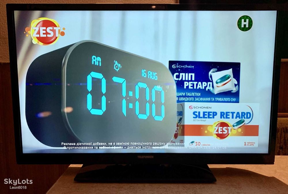 Телевізор Telefunken D32F294R4CW смарт Wi-Fi