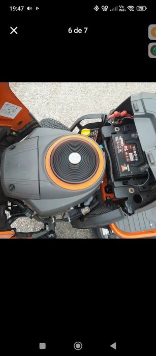 Mini trator corta relva Husqvarna