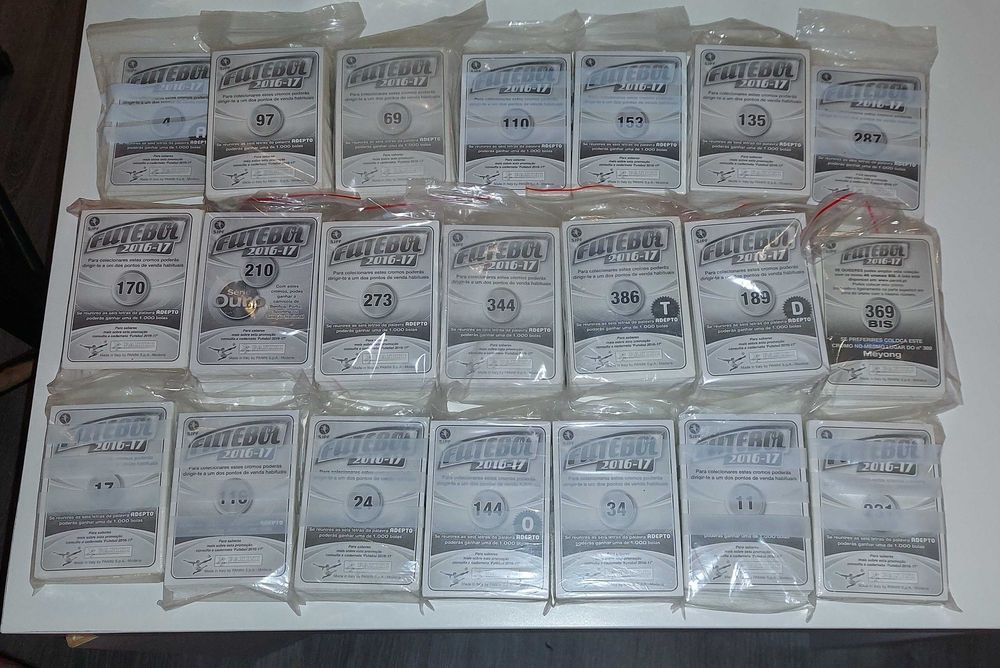 Cromos Futebol 2016/17 | Panini 16-17 (Ver lista)