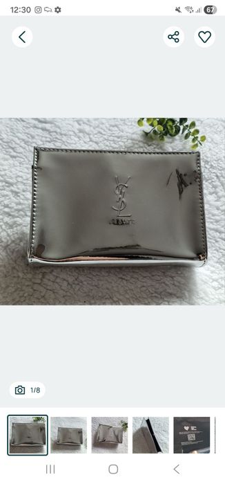 Piękna lakierowana kosmetyczka Ysl beauty