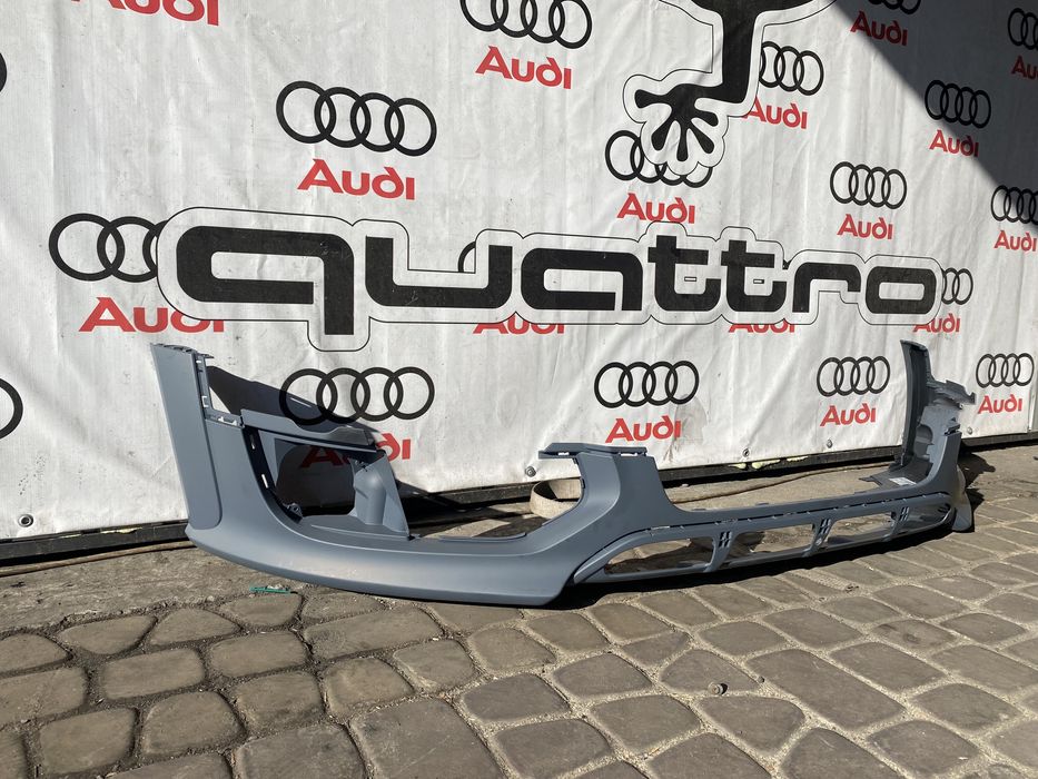 Бампер губа бампера Audi A4 B8 Allroad  12-16 р спойлер нижня частина
