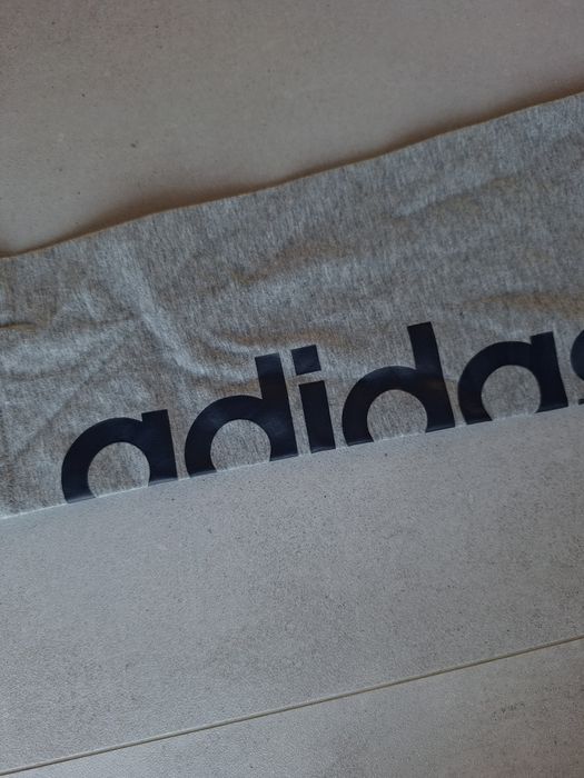 Legginsy bawełniane Adidas bawełna cotton ćwiczenia bieganie trening