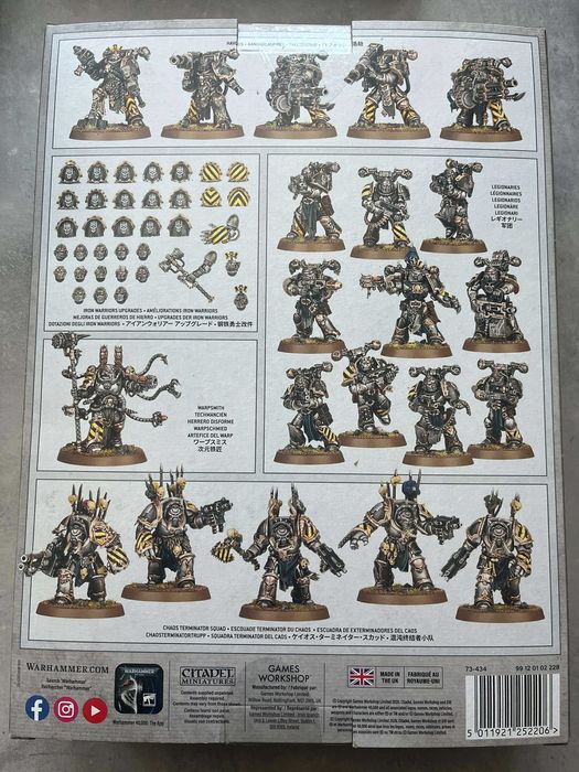 CSM Chaos Space Marines Iron Warriors Combat Patrol NOWY