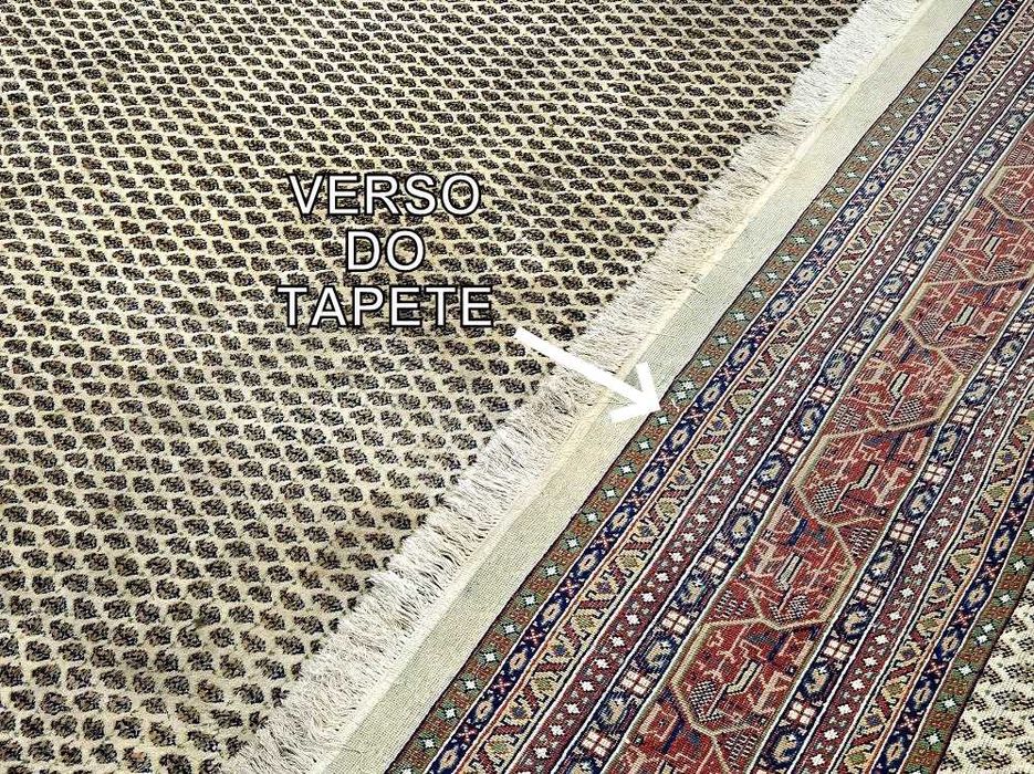 Enorme Tapete Persa SAROUGH MIR - 345cm x 250cm - Lã s/Algodão
