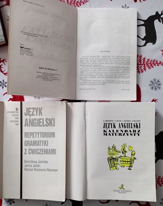 Gramatyka język angielski, repetytorium, kurs dla maturzysty