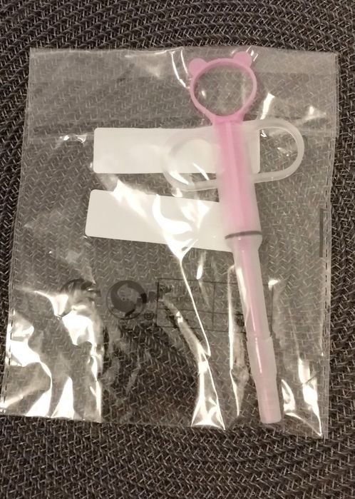 Seringa para alimentar e medicar gatos