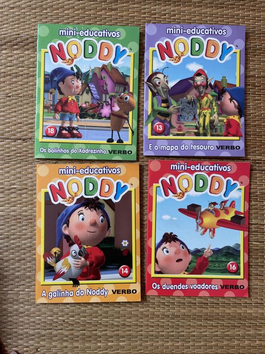 4 livrinhos educativos do Noddy