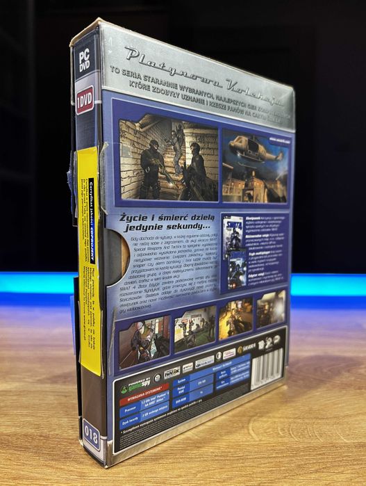 SWAT 4 Złota Edycja (PC PL 2006) slipcase BOX Platynowa Kolekcja