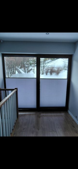 REZERWACJA Okno balkonowe przesuwne dab bagienny szer 250x220 wys 3 s