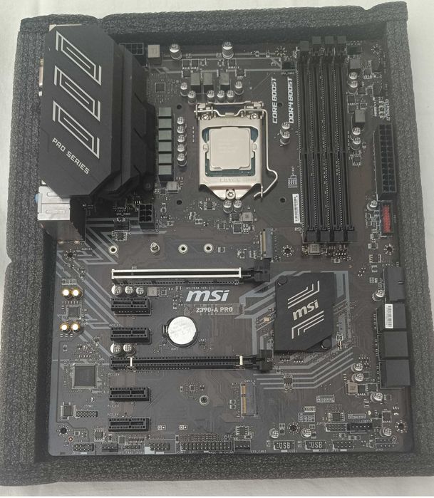 Комплект MSI Z390-A PRO з Intel Core i5-9400F