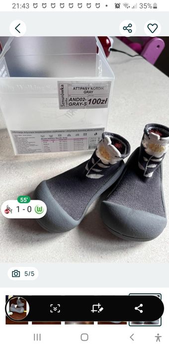 Buty do nauki chodzenia