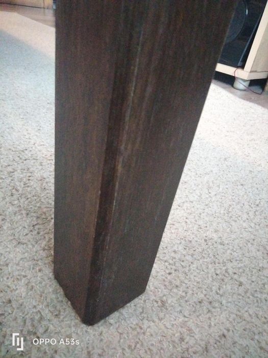 Mesa exterior em madeira exótica