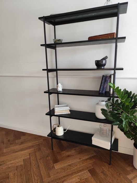 Regał czarny - stan idealny