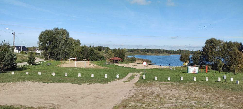 Działka rekreacyjna jezioro Kalwa