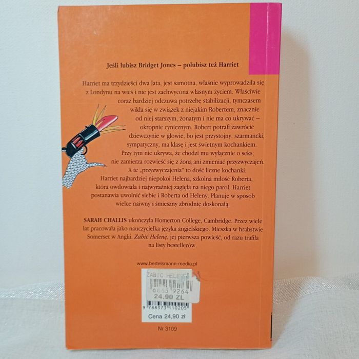 Zabić Helenę. Sarah Challis