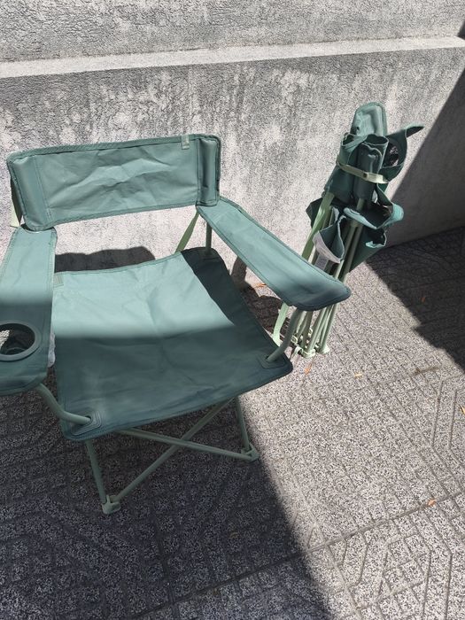 Cadeira campismo dobrável