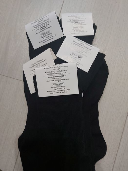 Skarpety letnie 538/MON roz 41/42 dl 27/28