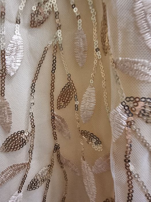 Zlota sukienka na wesele  XL