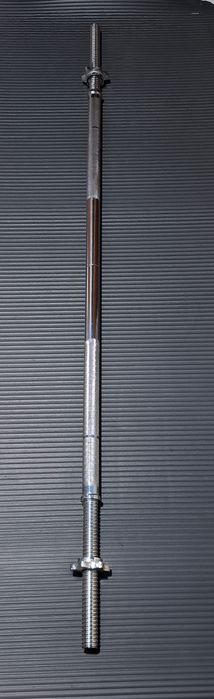 Barra de rosca musculação 155cm x 28mm Grip de 31mm. Barra desmontavel
