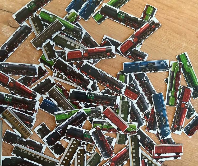 Magnesy pociągi zestaw mini - Magnesiki-Kolejowe.pl