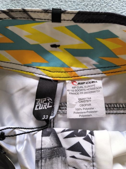 Calções de praia / banho Rip Curl - Novos!
Rip Curl - Novos e Originai