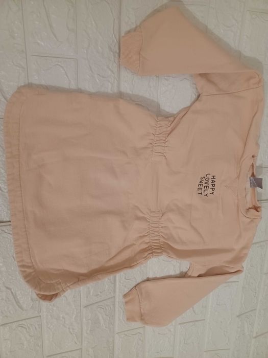 Sukienka dziewczęca dresowa 116