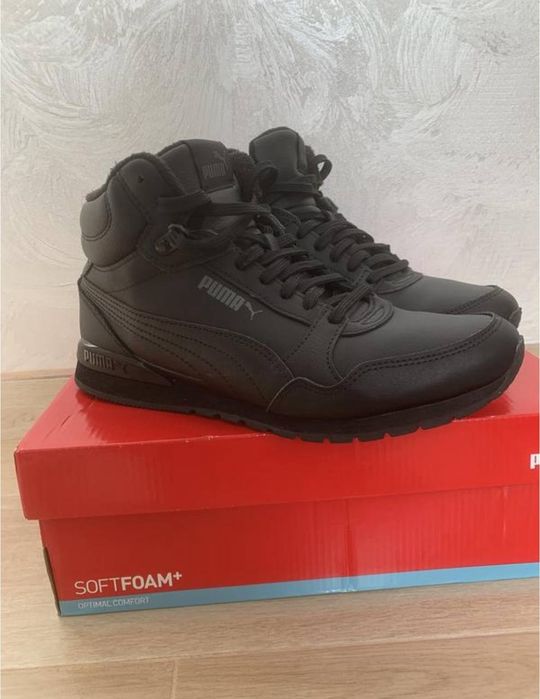 Original Чоловічі черевики puma st runner v3 mid l 38763801 41 (7.5uk)