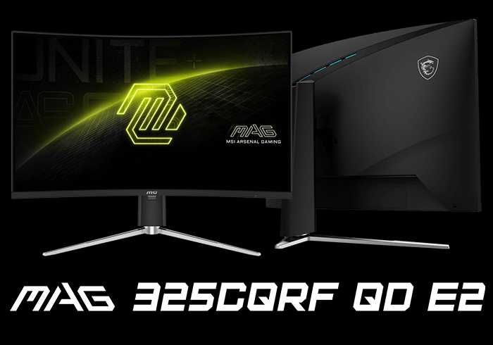 Монітор ігровий MSI MAG 325CQRF QD E2
