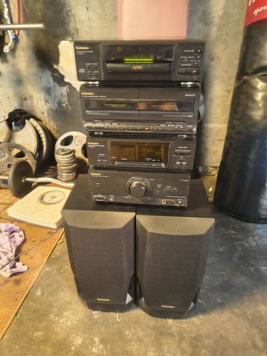 Wieża Technics plus kolumny